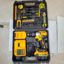 Taladro Inalámbrico CON 2 POTENTES BATERÍAS Y ACCESORIOS DE REGALO