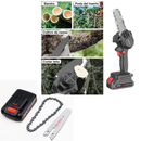 Motosierra  Portatil Recargable + Batería Extra